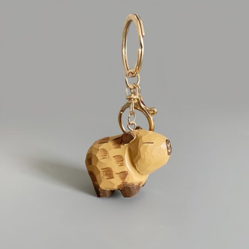 moc khoa go capybara 4 5x3cm 4
