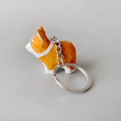 moc khoa go cho corgi 4 5x4cm 4