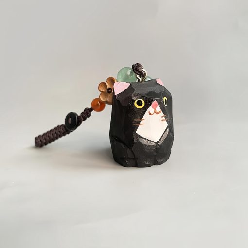 moc khoa go meo mun den 4x3cm 5