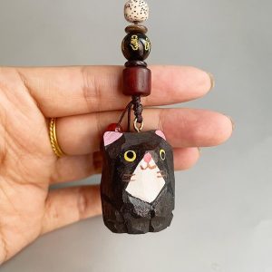 moc khoa go meo mun den 4x3cm 7