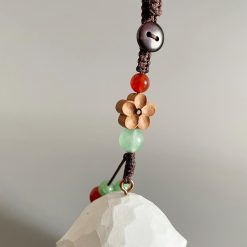 moc khoa go walawala trang 4x4cm 8