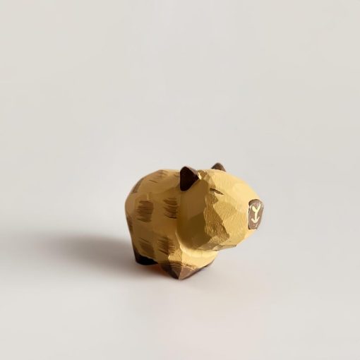 moc khoa capybara go dieu khac thu cong 2