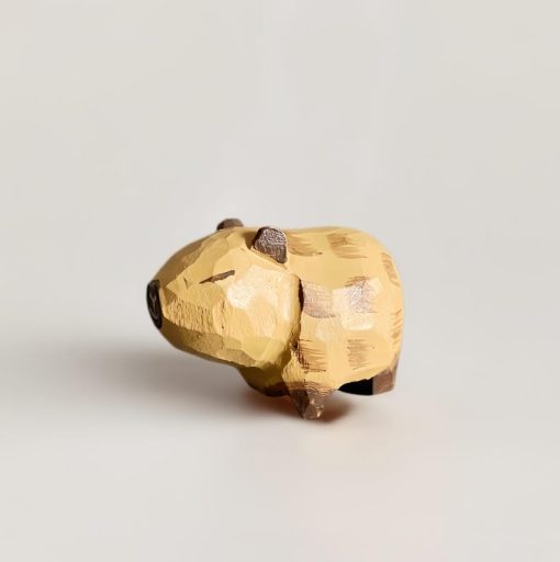 moc khoa capybara go dieu khac thu cong 3