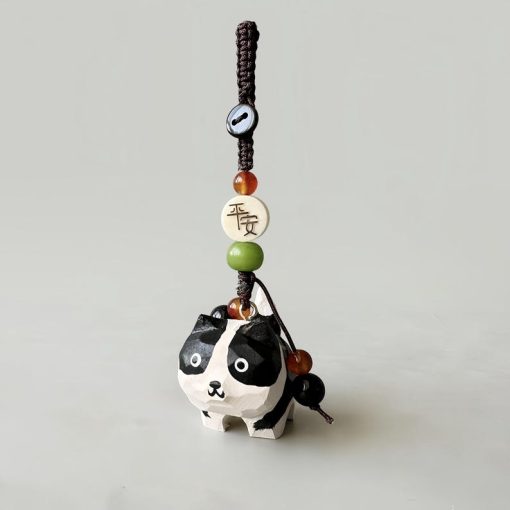 moc khoa cho border collie go dieu khac thu cong 1