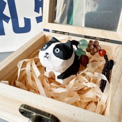 moc khoa cho border collie go dieu khac thu cong 6