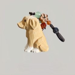 moc khoa cho labrador golden retriever go dieu khac thu cong 3