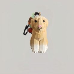 moc khoa cho labrador golden retriever go dieu khac thu cong 4