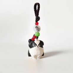 moc khoa go border collie thu cong 35x32x38 2