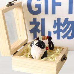 moc khoa go border collie thu cong 35x32x38 6