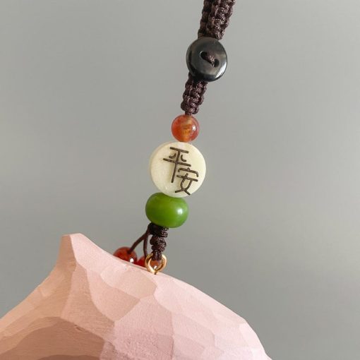 moc khoa go ca heo hong 8 5x4cm 7