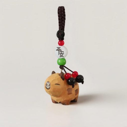 moc khoa go capybara van 4 5x3cm 3