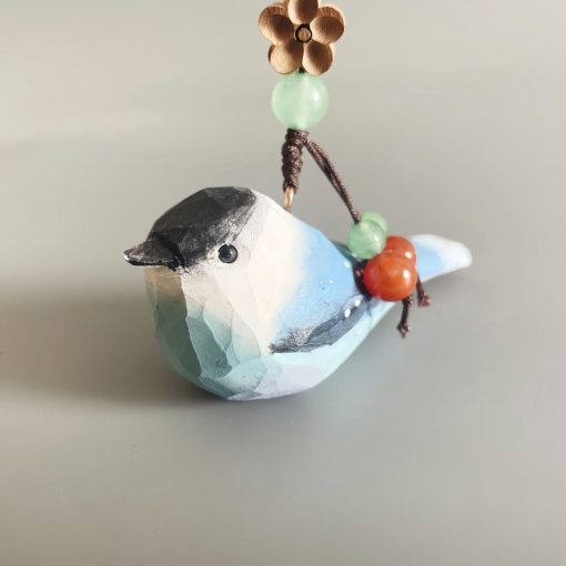 moc khoa go chim magpie thu cong 75x33x31 4