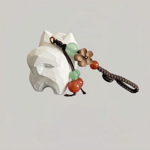 moc khoa go cho samoyed 4 7x4cm 4