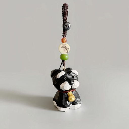 moc khoa go cho schnauzer 4x3cm 2 1