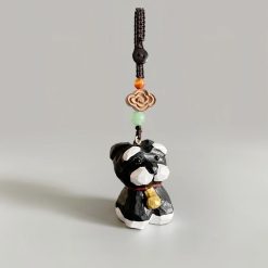 moc khoa go cho schnauzer 4x3cm 2 2