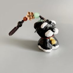 moc khoa go cho schnauzer 4x3cm 2 3