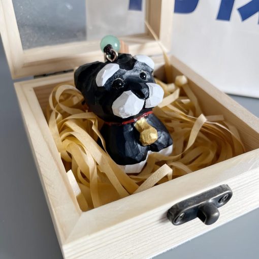 moc khoa go cho schnauzer 4x3cm 2 6