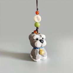 moc khoa go cho schnauzer thu cong 40x30x25 8