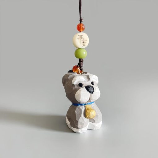 moc khoa go cho schnauzer thu cong 40x30x25 8