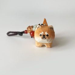 moc khoa go cho shiba inu 4x2 5cm 2 6