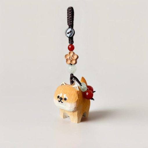 moc khoa go cho shiba inu 4x2 5cm 4