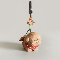 moc khoa go cho teddy 5x4cm 2