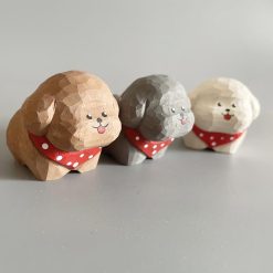 moc khoa go cho teddy 5x4cm 5