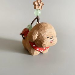moc khoa go cho teddy 5x4cm 8