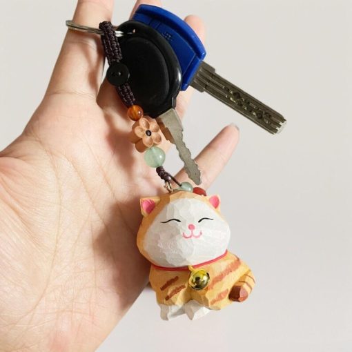moc khoa go meo tabby cam 4 5x3 3cm 5