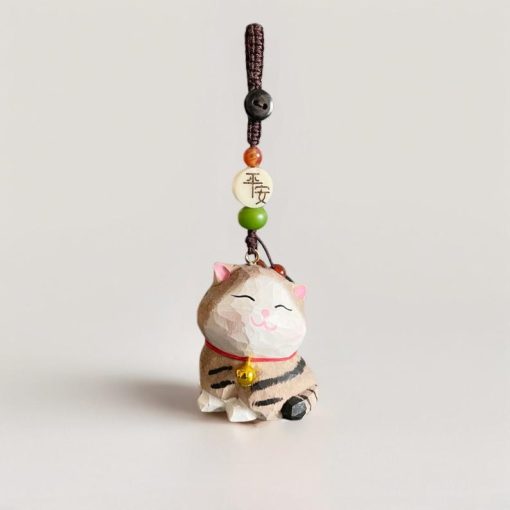 moc khoa go meo tabby soc 4 5x3 3cm 2