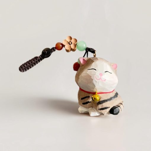 moc khoa go meo tabby soc 4 5x3 3cm 3