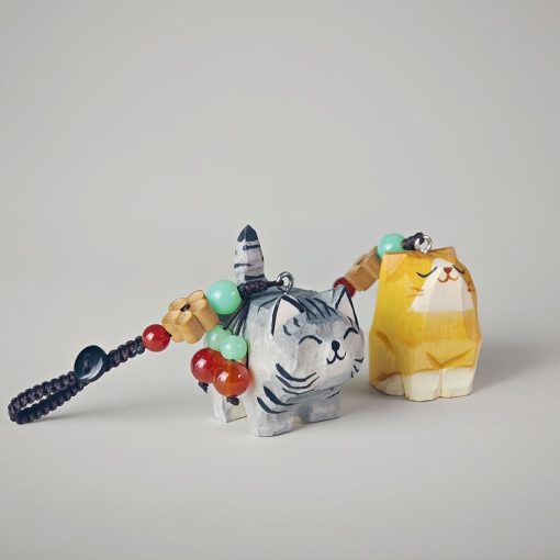moc khoa go meo van xam 4x3cm 7