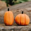 Bí ngô gỗ thủ công trang trí Halloween Montessori