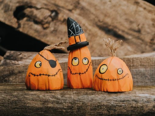 bo bi ngo go halloween trang tri