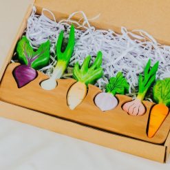 bo xep hinh rau cu go montessori 8