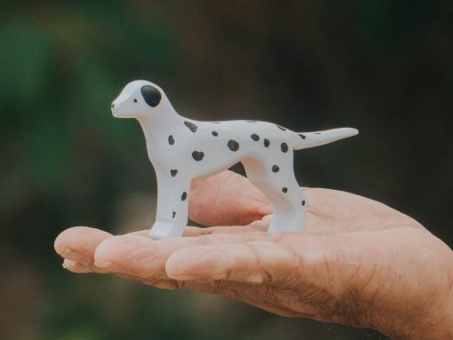 cho dalmatian go thu cong 1