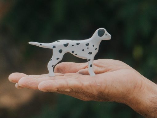 cho dalmatian go thu cong 3