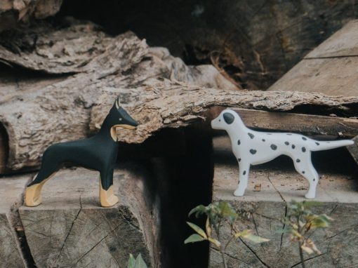 cho dalmatian go thu cong 5