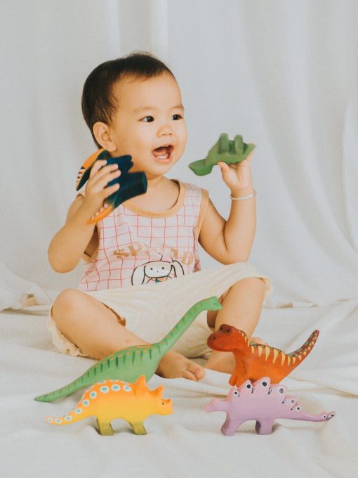 do choi khung long go stegosaurus 8