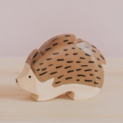 Đồ chơi nhím gỗ thủ công 7.5x5cm
