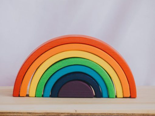 do choi xep chong cau vong va mat troi go montessori 25cm 4