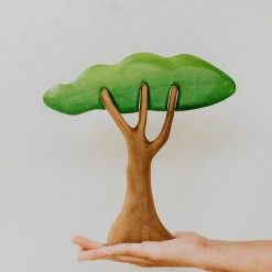 Cây gỗ thủ công Montessori Waldorf sơn tay 23.5x23.5cm