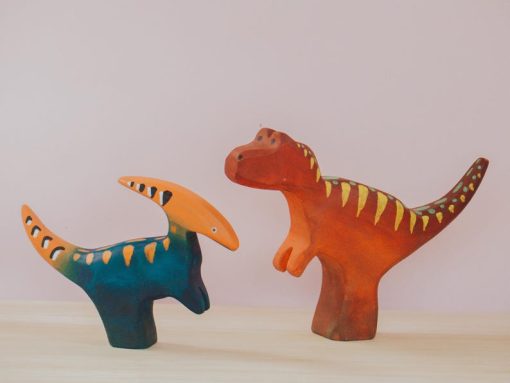 khung long parasaurolophus go thu cong 6