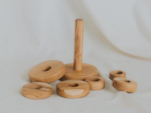 thap xep vong go teak montessori 8