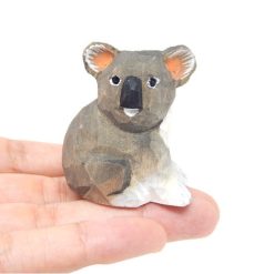Tượng koala khắc gỗ mini 5.1 cm
