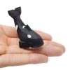 Tượng cá voi sát thủ gỗ khắc tay mini 5.1 cm