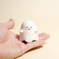 Tượng ma gỗ basswood 5.5 cm trang trí bàn